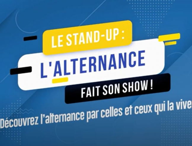 Le stand-up : "L'alternance fait son show"