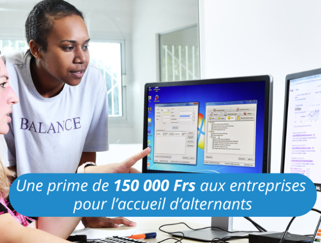Une prime aux entreprises pour l’accueil d’alternants